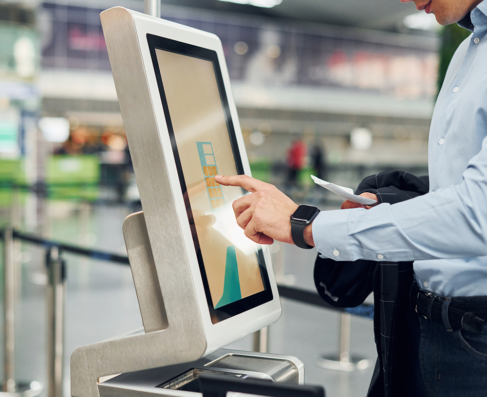 Touch screen kiosk solutions for